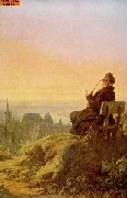 Rast auf dem Weinberg nach Spitzweg